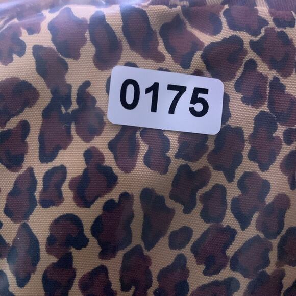 VTG Jacyln Smith Cheetah Print Double Button Tunic Top Sz 20W Mobwife Flawed - Picture 9 of 9